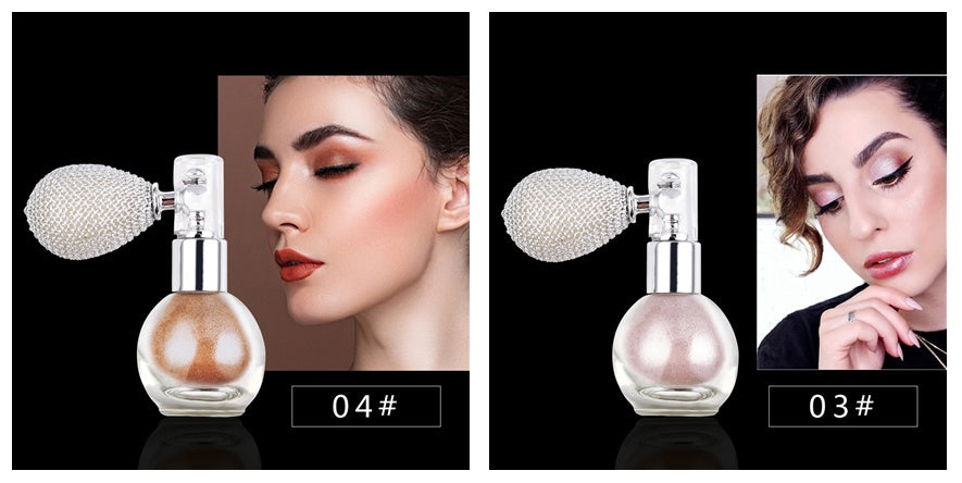 Spray Brightening Glitter Powder Body Powder Highlighter Spray Brightening Glitter Powder Body Powder Highlighter
